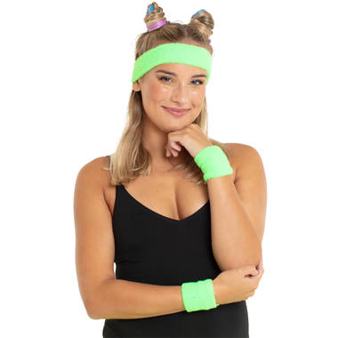 Zweetbandjes - Neon Groen afbeelding