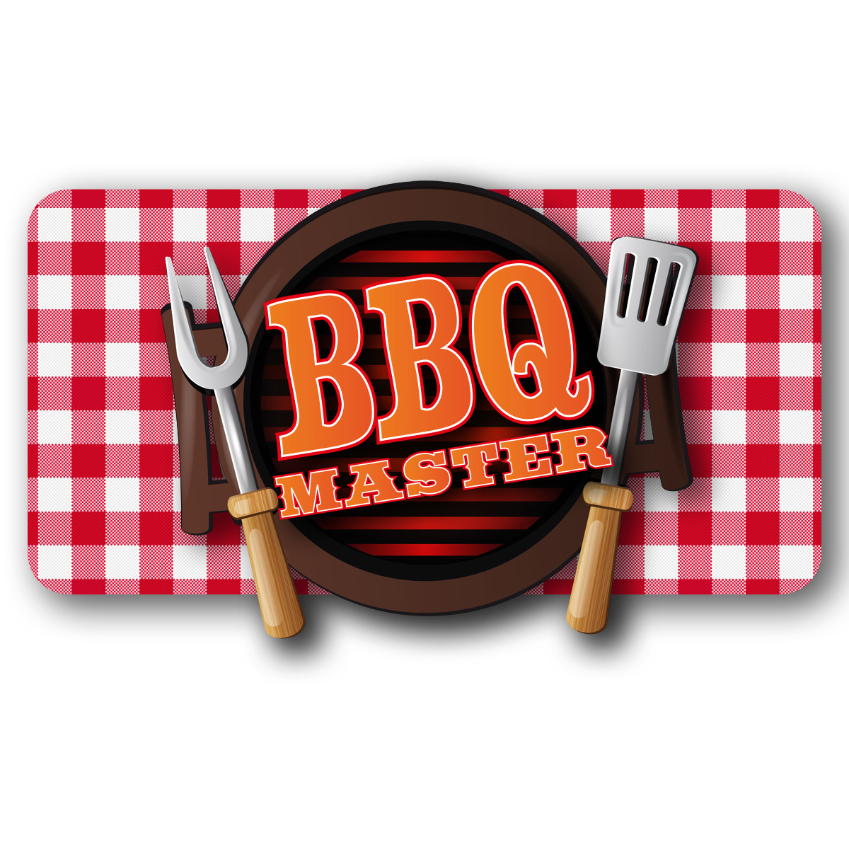 BBQ Master XL Deurbord - 47x27cm