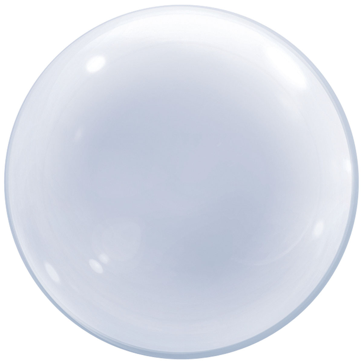 Transparante Bubbles Ballon 61cm afbeelding