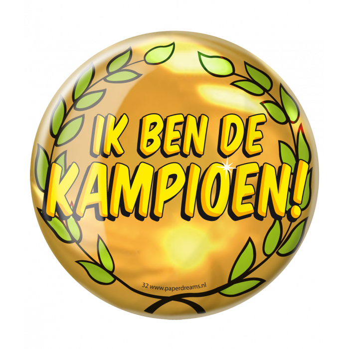 XL Button Kampioen afbeelding