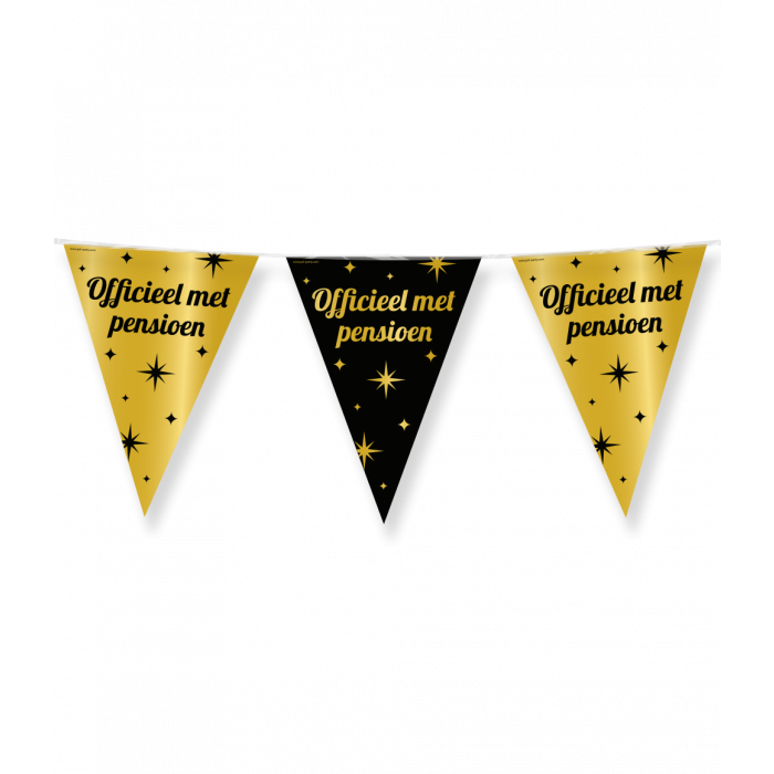 Vlaggenlijn Classy Party - Pensioen afbeelding 1