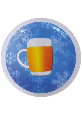 Bordjes Oktoberfest Bier - 8stk afbeelding