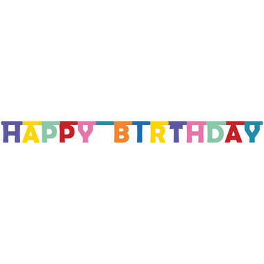Letterslinger Happy Birthday Color Pop