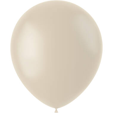 Ballonnen Creamy Latte - 50stk afbeelding