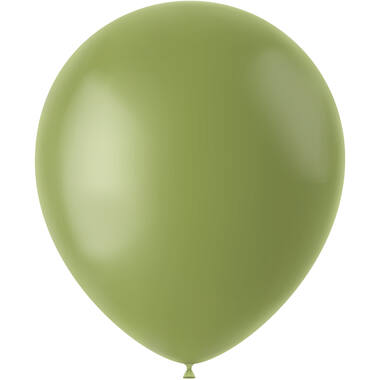 Ballonnen Olive Green - 50stk afbeelding
