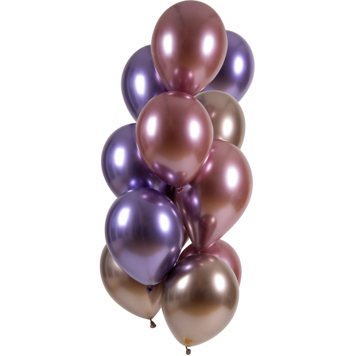 Ballonnen Set Ultra Shine Amathyst - 12stk afbeelding