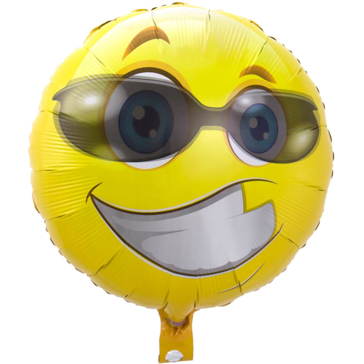 Folieballon Emoticon met Zonnebril - 45cm afbeelding