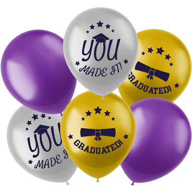 Ballonnen Academic Elegance - 6stk afbeelding