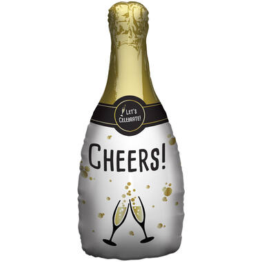Folieballon Champagnefles