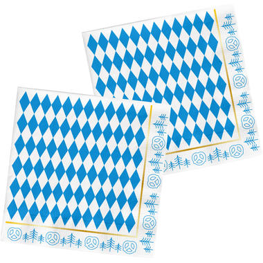 Servetten Oktoberfest Ruit afbeelding