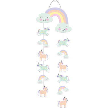 Hangdecoratie Unicorns&Rainbows