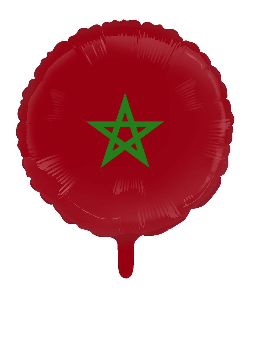 Folieballon Marokko afbeelding