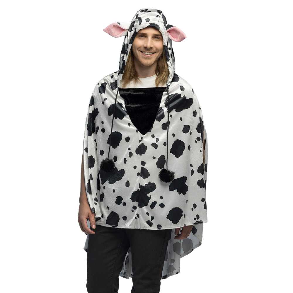 Pluche Poncho Koe afbeelding