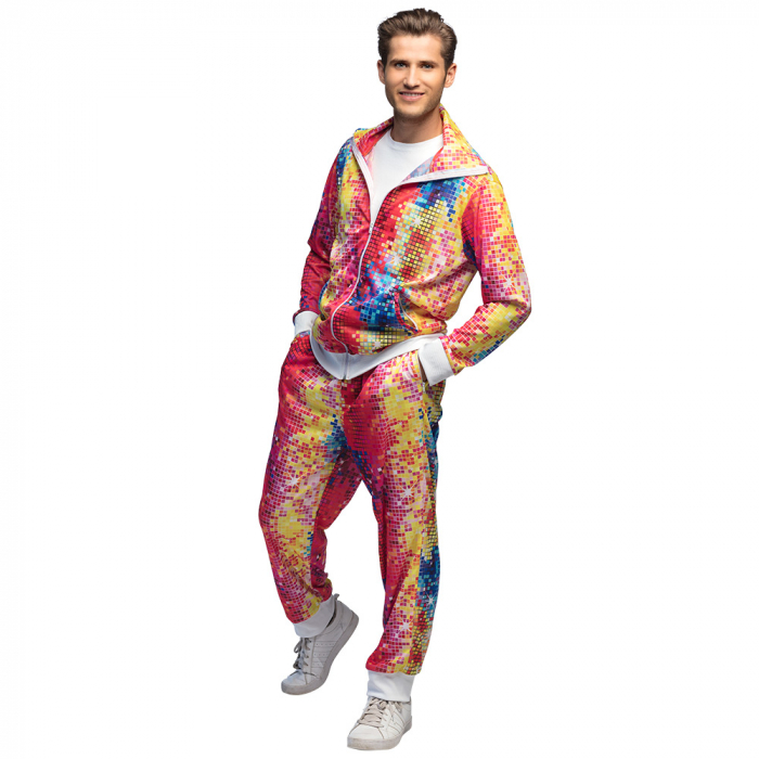 Nineties Dude Trainingspak Disco - Heren