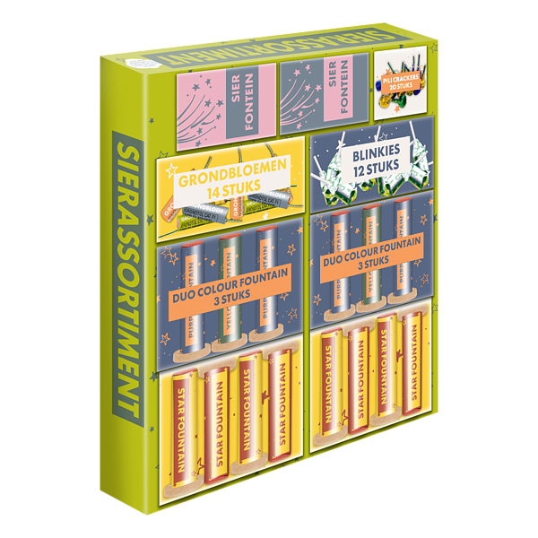 Sier Vuurwerk Pakket 