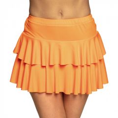 Ruffle Rokje Oranje