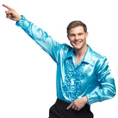 Disco Partyblouse - Turquoise 