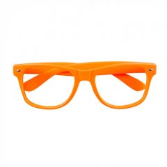 Neon Oranje Party Bril