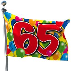 65 Jaar Vlag - 60x90cm