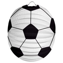 Lampion Voetbal Bolvorm 22cm