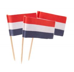 Prikkers Nederlandse vlag - 50 stuks