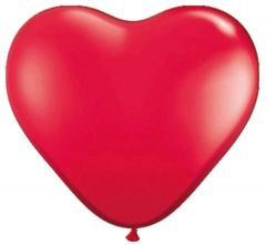 Rode Hartballonnen 30cm 100 stuks