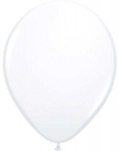 Witte Ballonnen - 10, 50 of 100 stuks