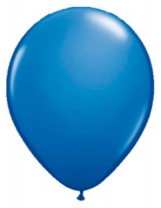 Donkerblauwe Metallic Ballonnen 30cm