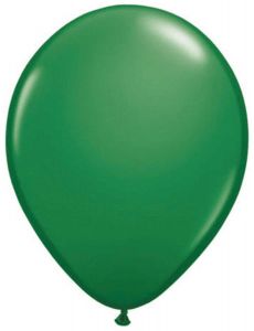Donkergroene Metallic Ballonnen 30cm