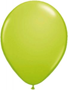 Appelgroene Metallic Ballonnen 30cm