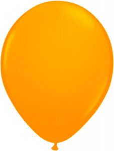 Oranje Neon Ballonnen 25cm - 8 stuks 