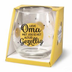 Wijn/waterglas - Oma