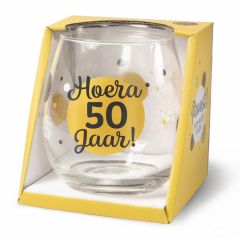 Wijn/waterglas - 50 jaar