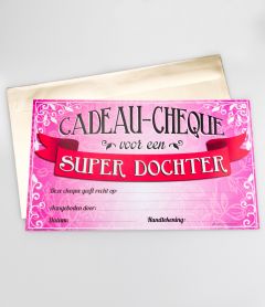 Cadeau Cheque - Dochter