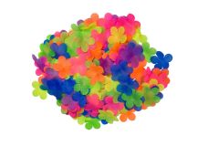 Tafelconfetti Neon Hawaii Bloemen - 300 stuks