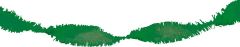 Groene Crepe Papier Slinger - 6mtr