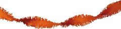 Oranje Crepe Papier Slinger 6 mtr