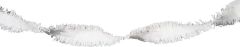 Witte Crepe Papier Slinger 24mtr