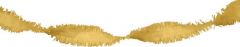 Gouden Crepe Papier Slinger - 24mtr