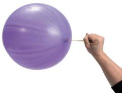 Punchballonnen Paars - 10stk