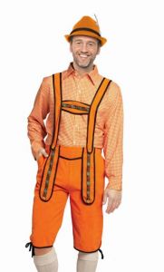 Oranje Lederhose Johan - Lang