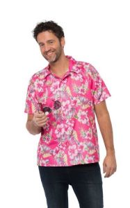 Hawaii Shirt Deluxe Roze - S t/m 3XL