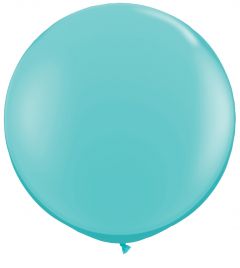 Caribbean Blauwe Ballonnen 90cm - 2 stuks