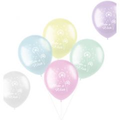 Ballonnen Make a Wish Pastel - 6stk