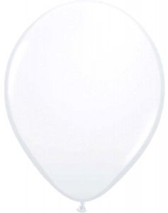 Witte ballonnen 13cm 20 stuks