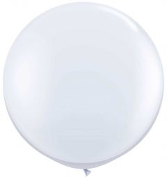 Witte ballon XL - 90cm