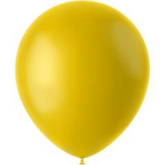 Ballonnen Tuscan Yellow  Mat - 10, 50, 100stk