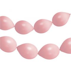 Knoopballonnen Powder Pink - Mat