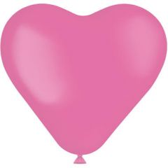 Ballon Hart Rosey Pink Mat - 25cm