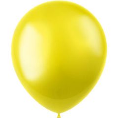 Ballonnen Metallic Radiant Zesty Yellow - 10, 50, 100stk